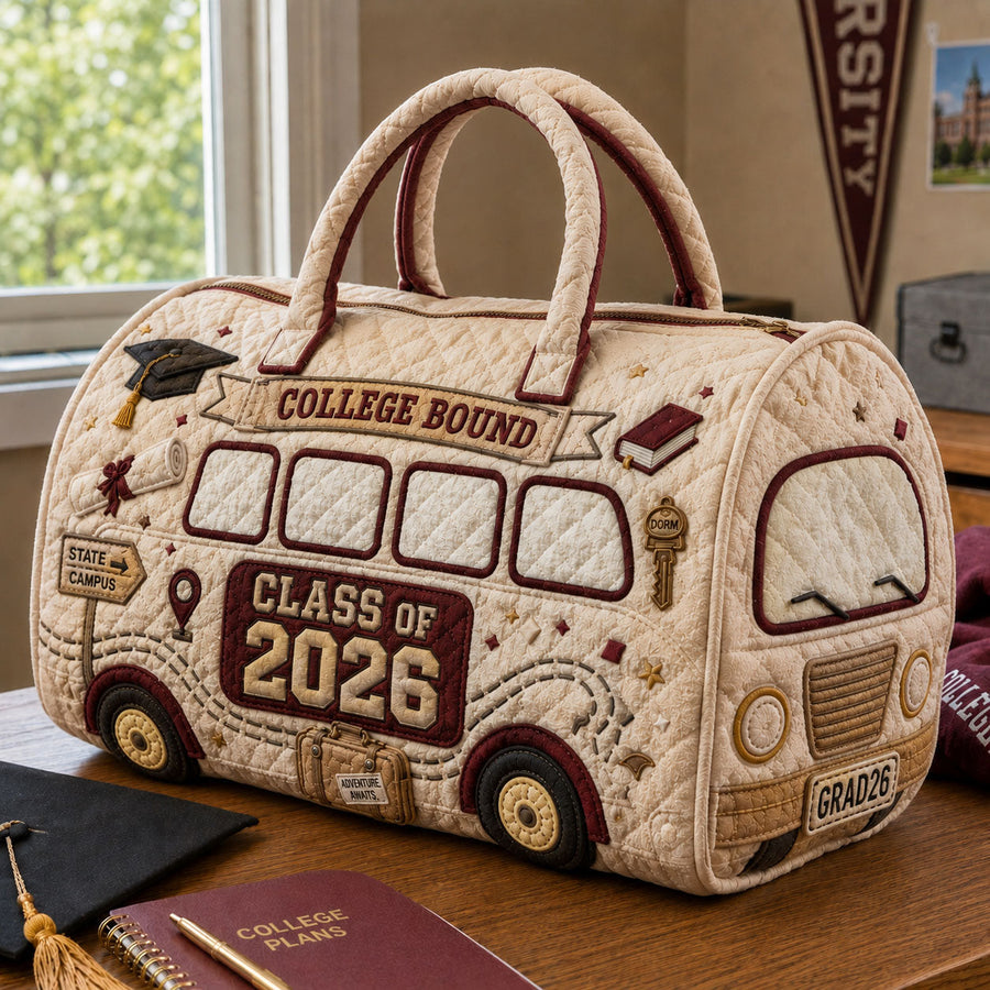 Campus Roadtrip | Quilted Duffle Bag