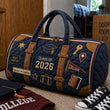 Voyage pour l'installation à l'université | Sac polochon matelassé