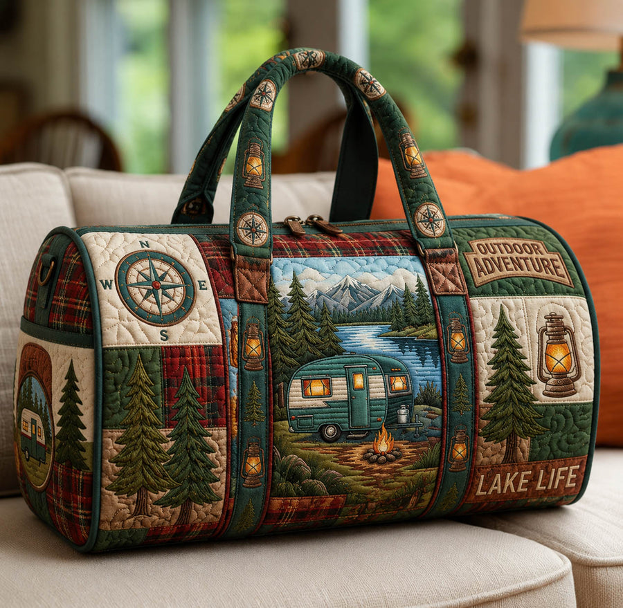 Outdoor Advanture | Quilted Duffle Bag