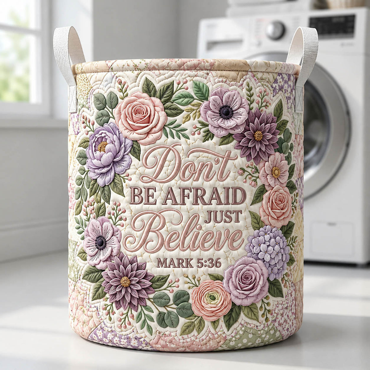 Mark 5 36 | Quilted Laundry Basket