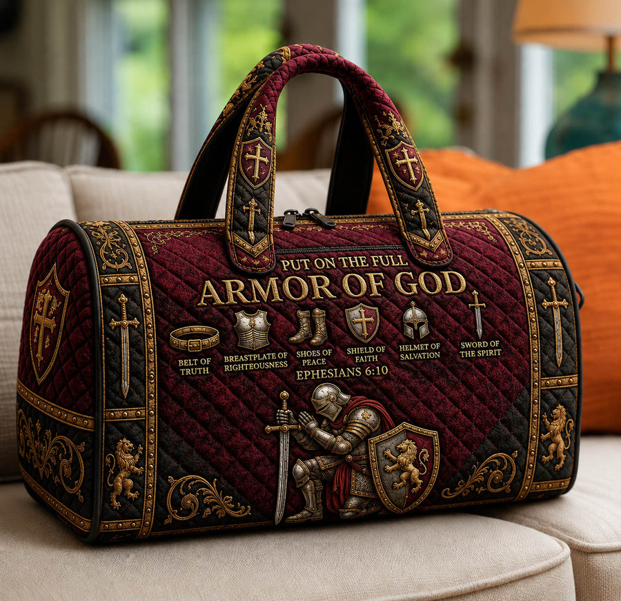 Armor Of God | Quilted Duffle Bag