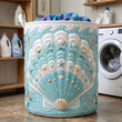 Murmure du littoral | Panier à linge matelassé