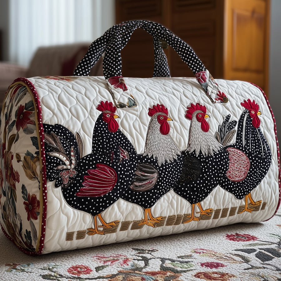 Chicken | Quilted Duffle Bag