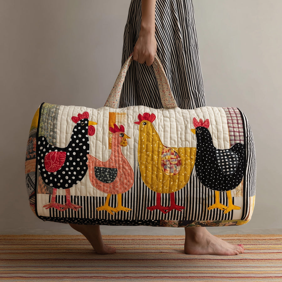 Chicken | Quilted Duffle Bag