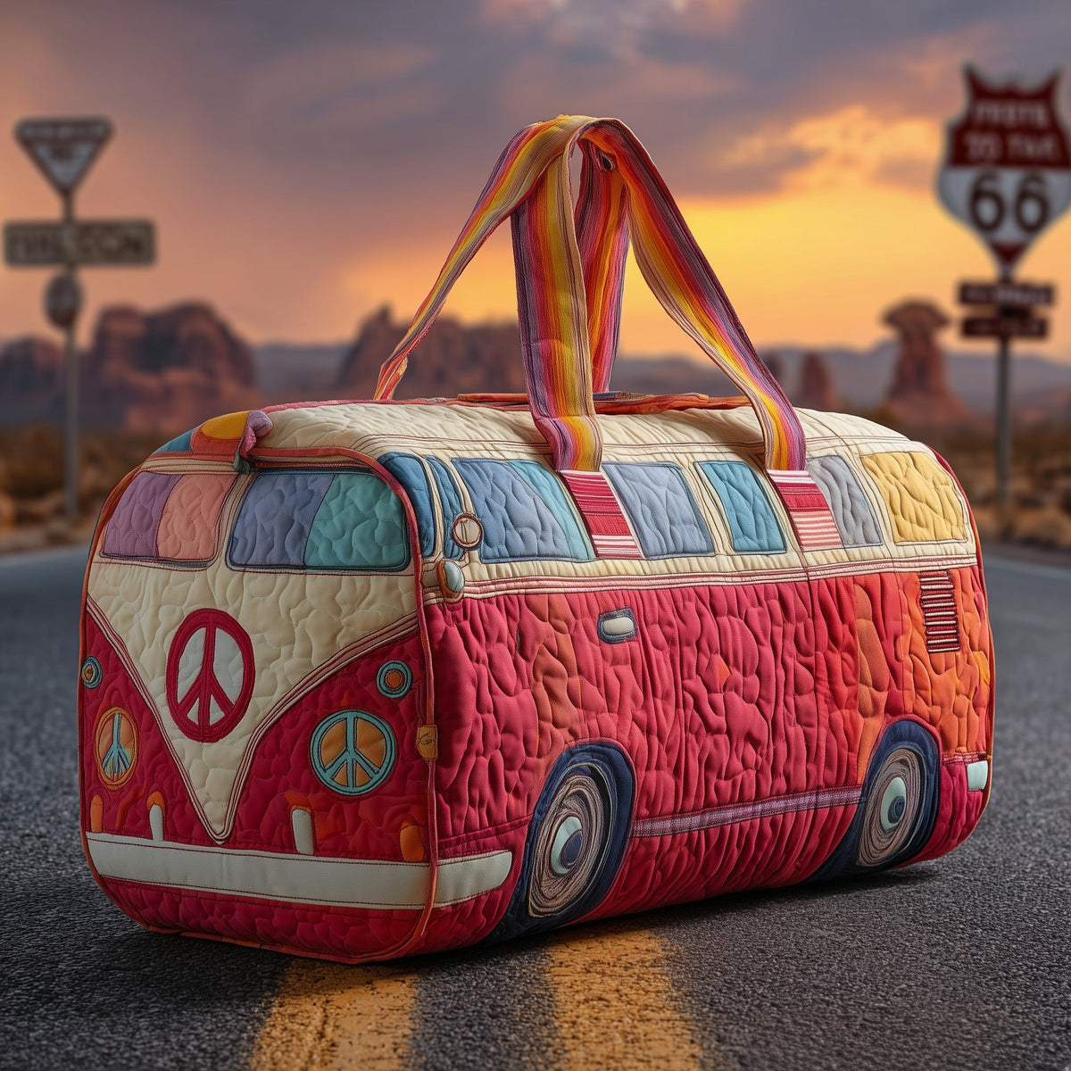 Van Hippie | Sac de voyage matelassé