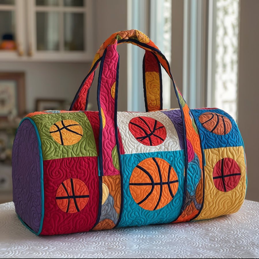 Basketball | Quilted Duffle Bag