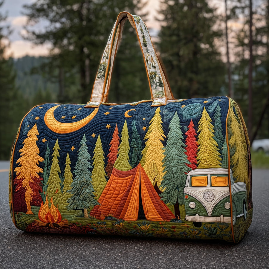 Campfire Dream | Quilted Duffle Bag