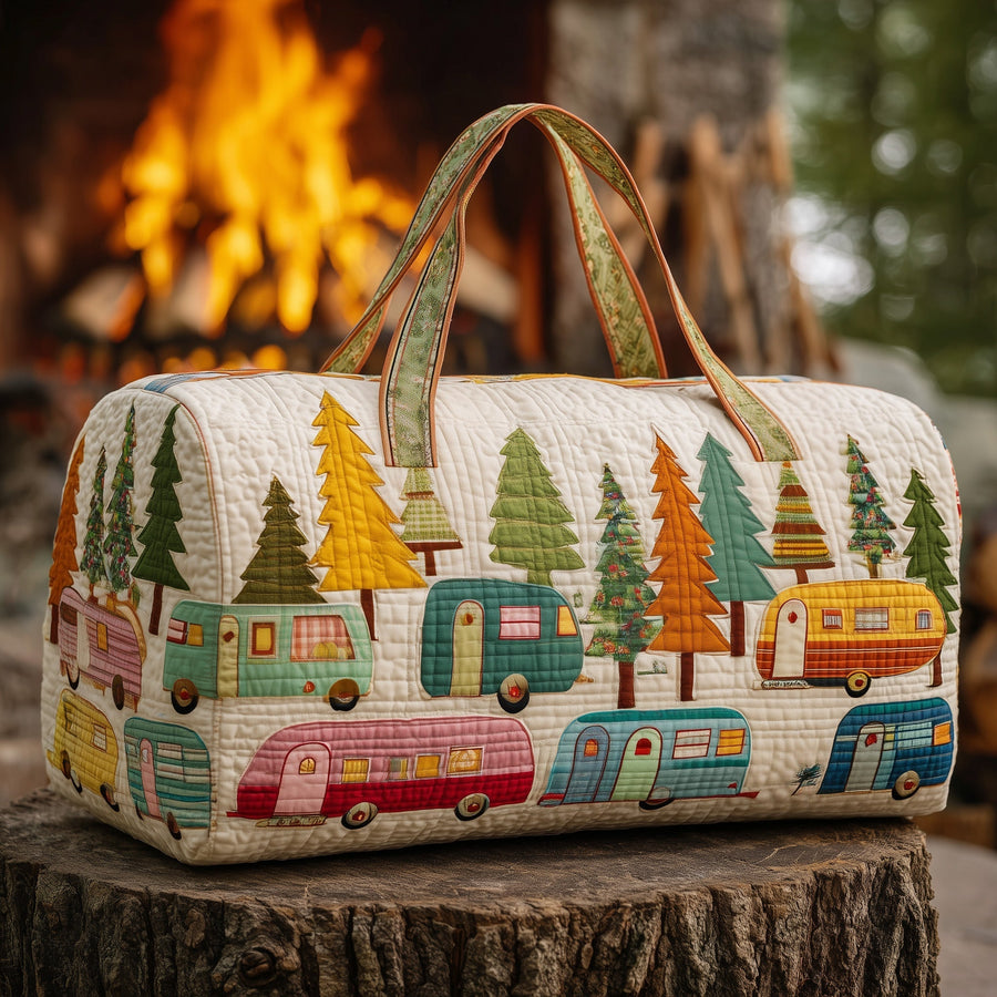 Cozy Camper | Quilted Duffle Bag