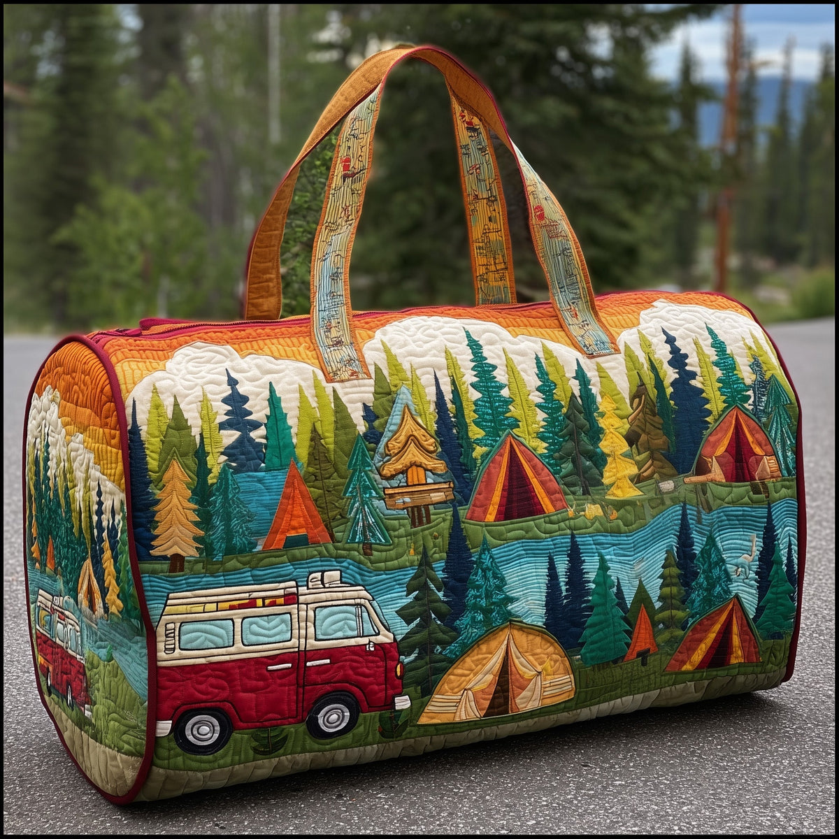 Sac de voyage matelassé | Cozy Camper