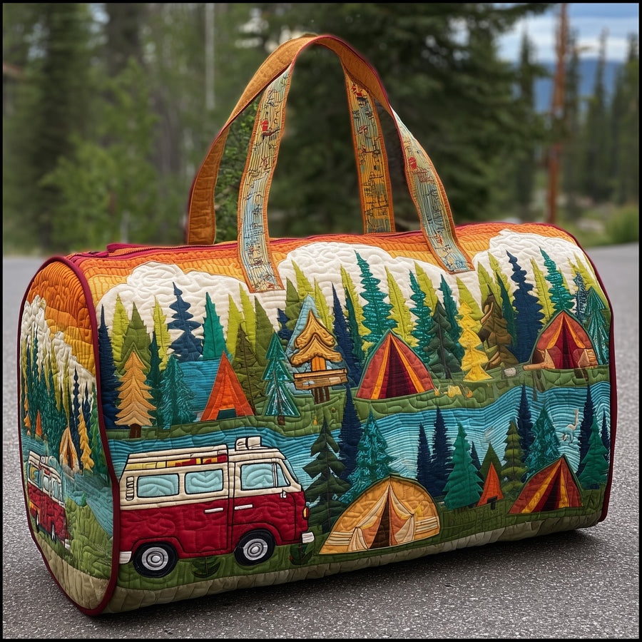 Cozy Camper | Quilted Duffle Bag