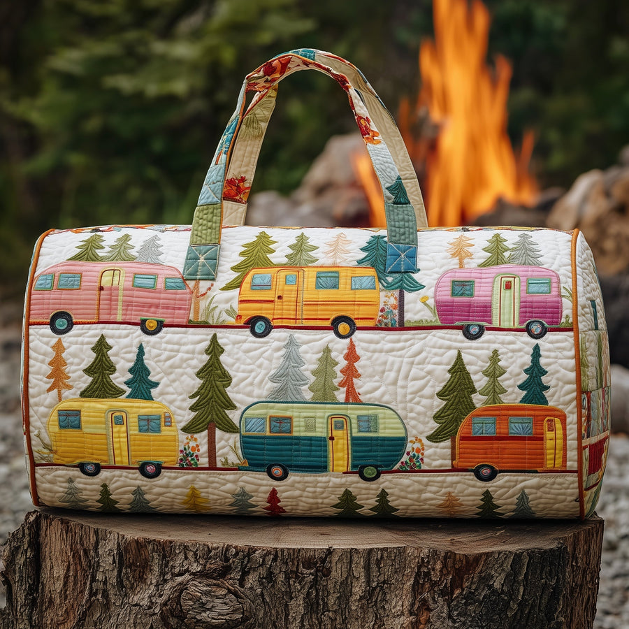 Cozy Camper | Quilted Duffle Bag