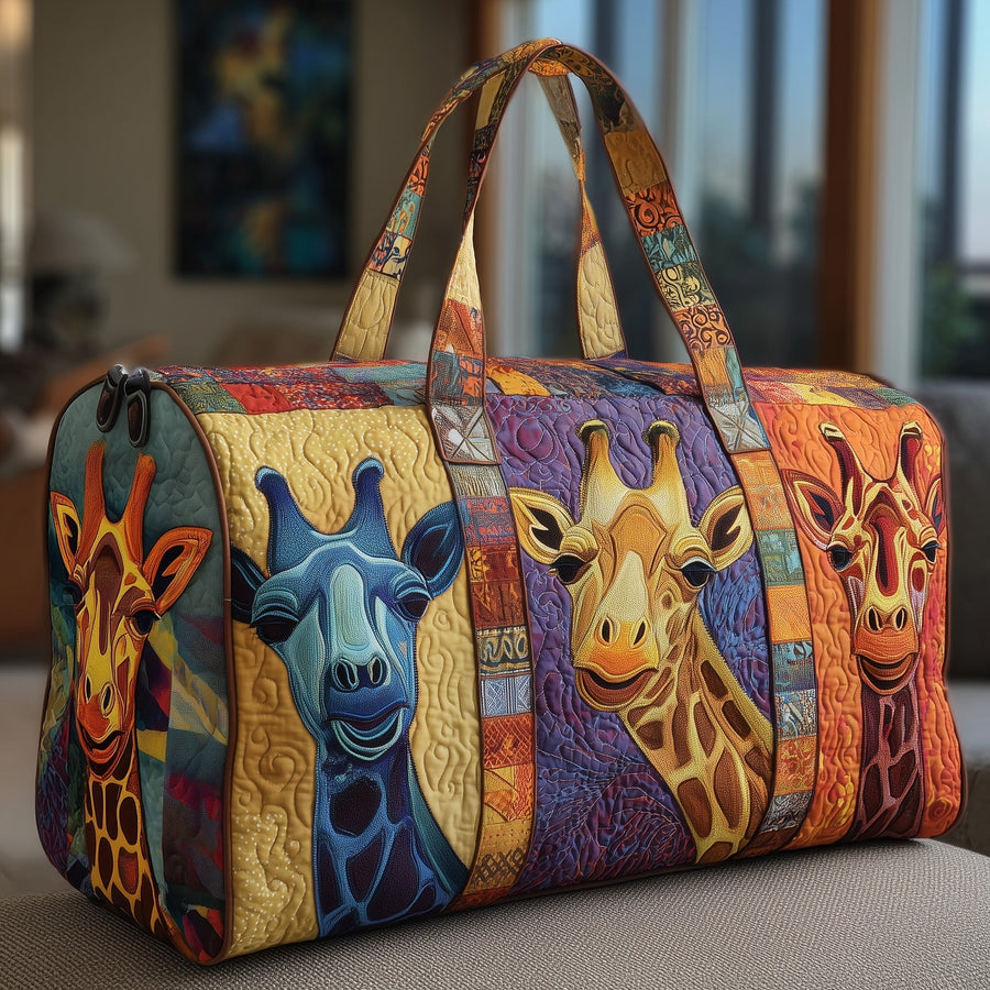 Giraffe | Quilted Duffle Bag