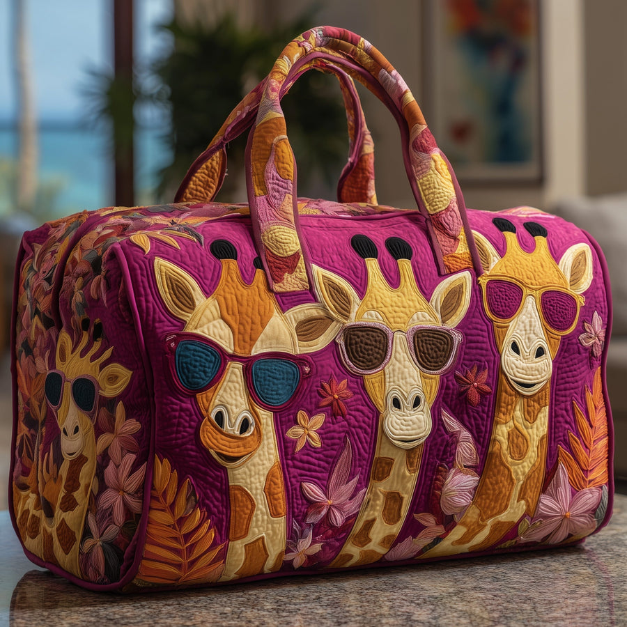 Giraffe | Quilted Duffle Bag