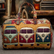 Camping-car vintage | Sac de voyage matelassé