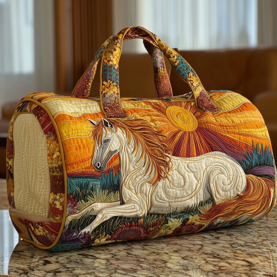 Horse | Quilted Duffle Bag