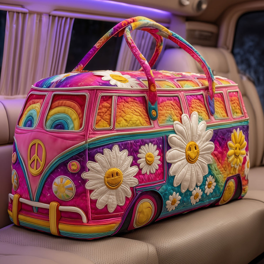 Hippie Van | Quilted Duffle Bag