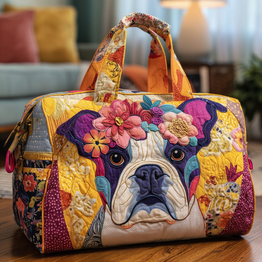 Bulldog | Quilted Duffle Bag