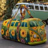 Sac de voyage matelassé | Tournesol hippie