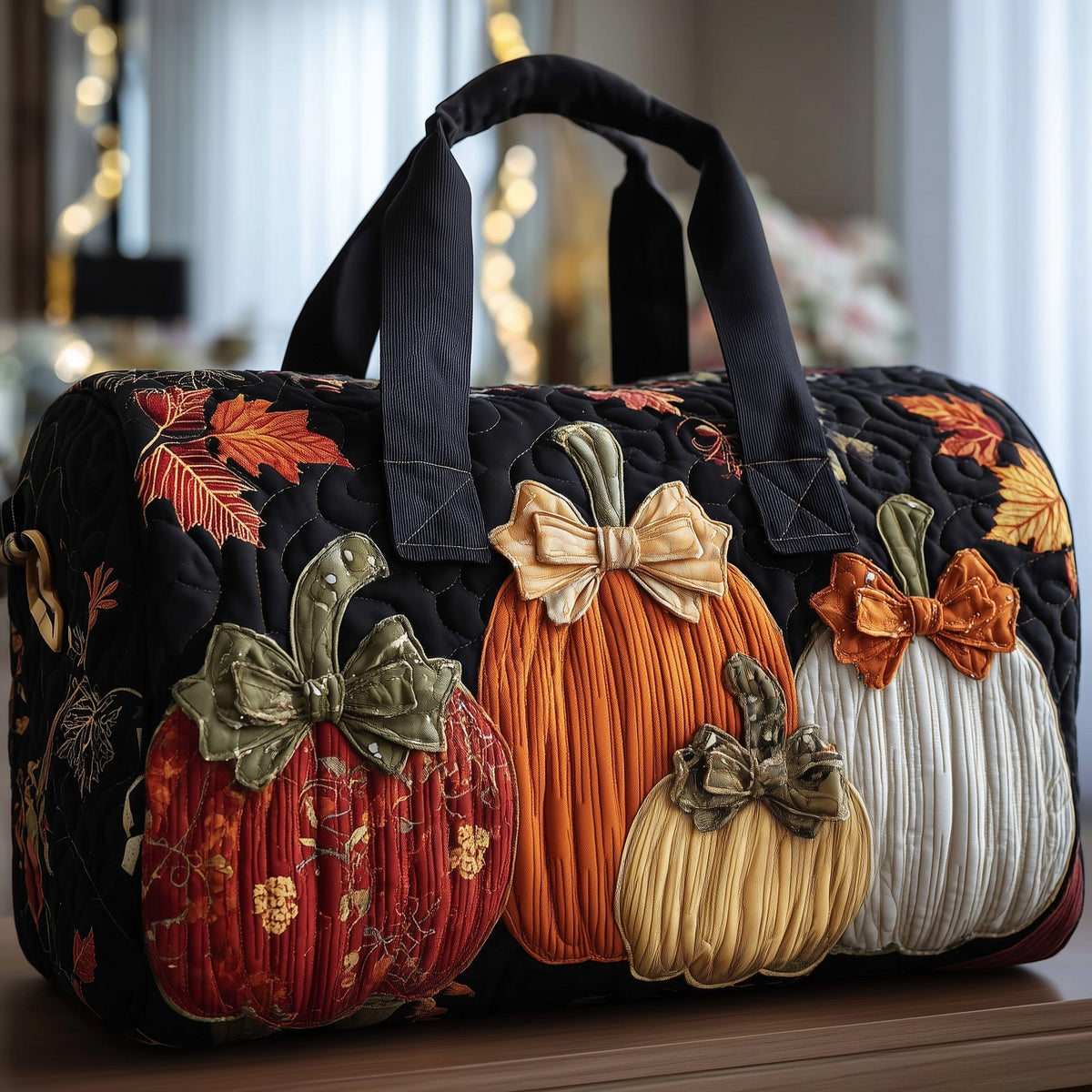 Récolte de citrouilles | Sac de sport matelassé