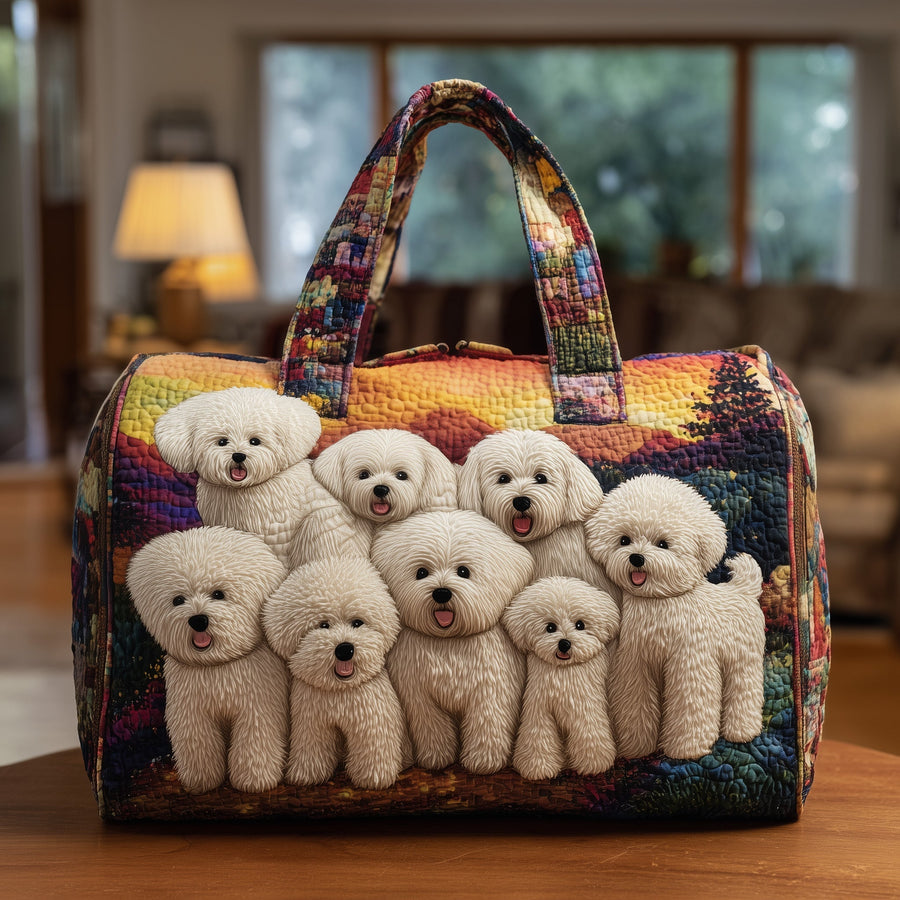 Bichon | Quilted Duffle Bag