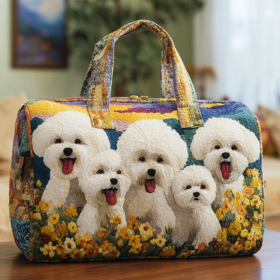 Bichon | Quilted Duffle Bag