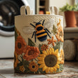 Bee Pollen Garden | Quilted Laundry Basket