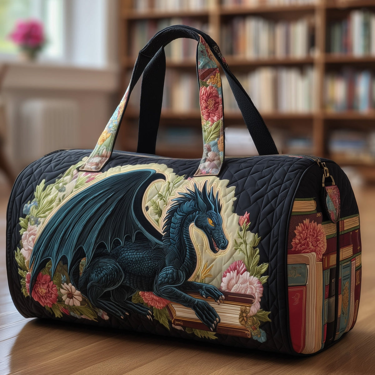 Dragon | Quilted Duffle Bag