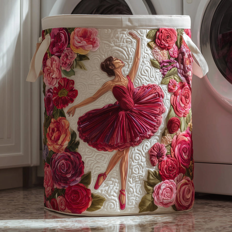 Ballerina | Quilted Laundry Basket