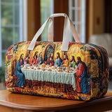 Sacred Supper | Quilted Duffle Bag