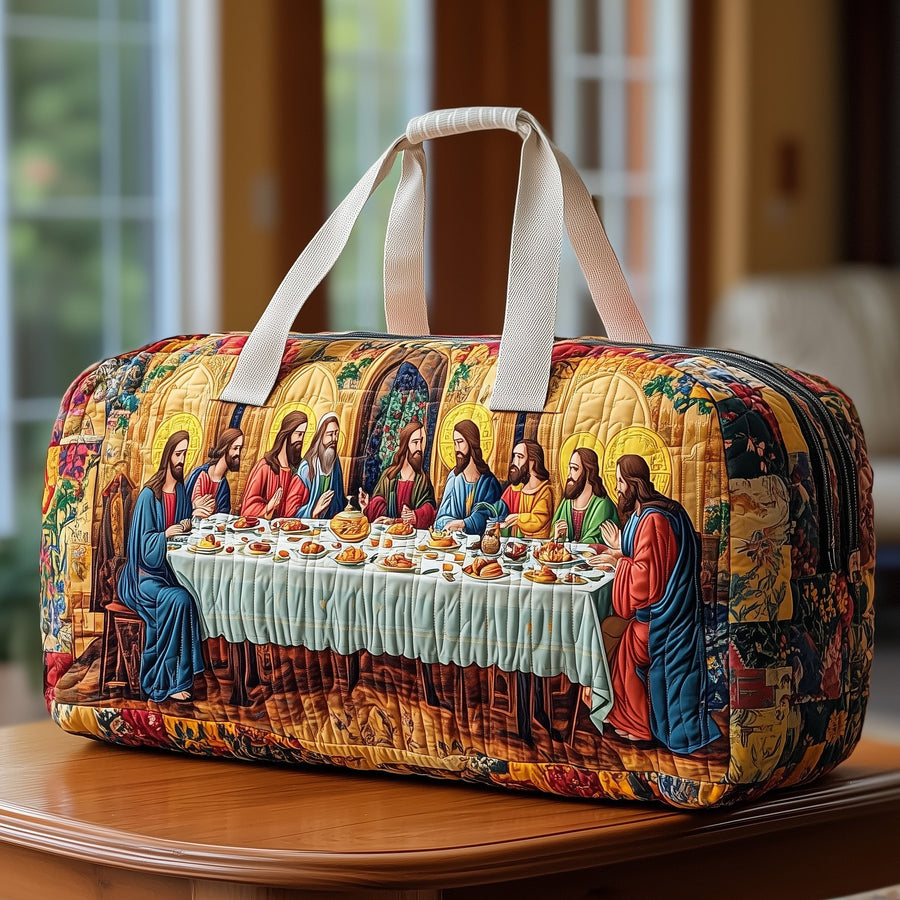 Sacred Supper | Quilted Duffle Bag