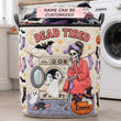 Dead Tired Laundry Club | Quilted Laundry Basket QTCUZ