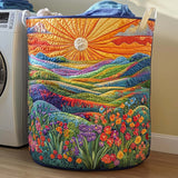 Sunbeam | Quilted Laundry Basket