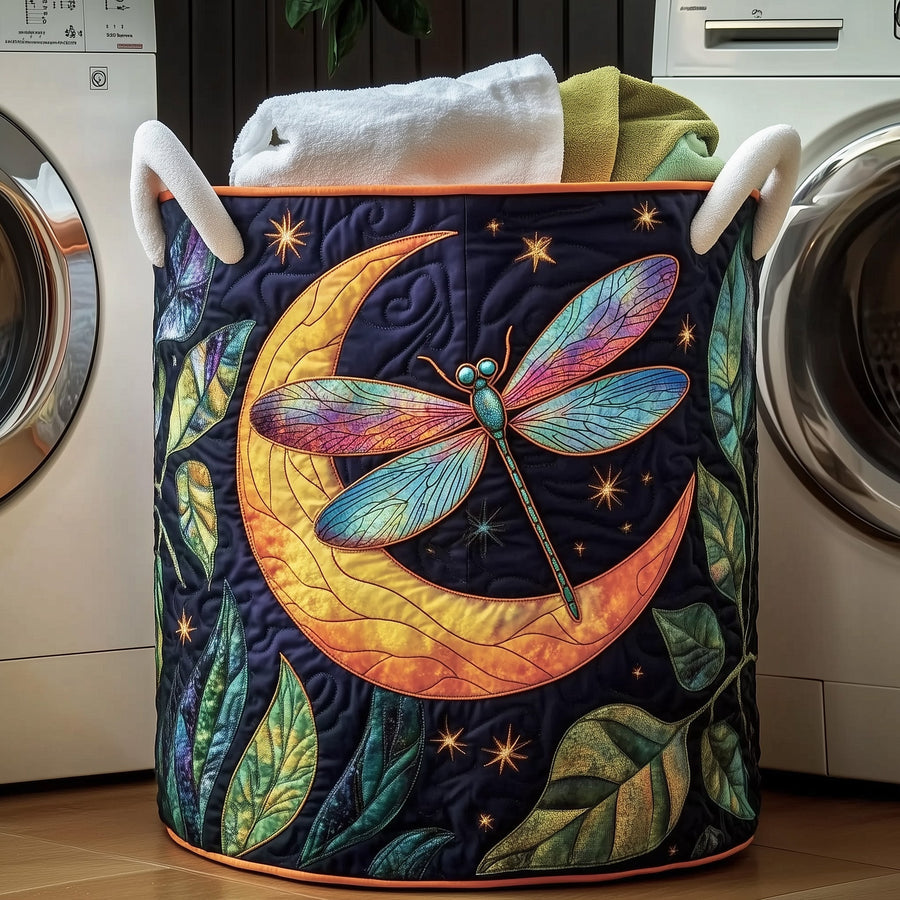 Dreamy Dragonfly | Quilted Laundry Basket