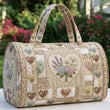 Flower Patchwork | Quilted Duffle Bag