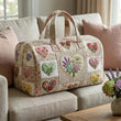 Flower Patchwork | Quilted Duffle Bag