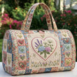Flower Patchwork | Quilted Duffle Bag