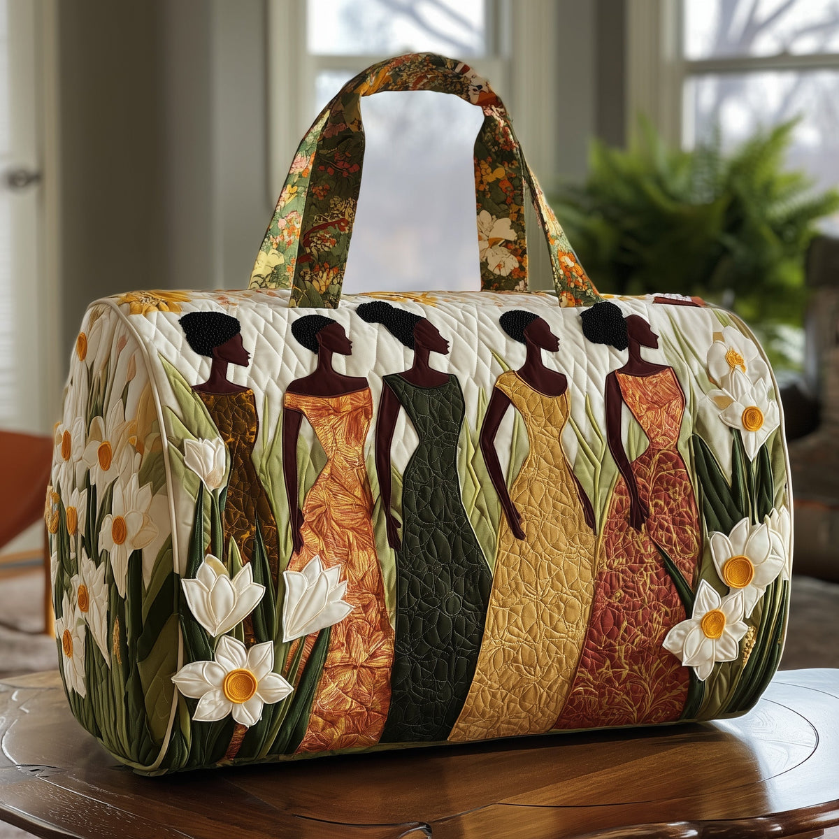 Golden Queens | Sac de voyage matelassé