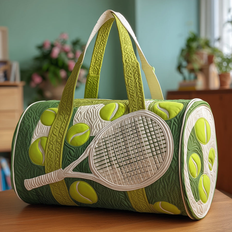Tennis Time | Quilted Duffle Bag