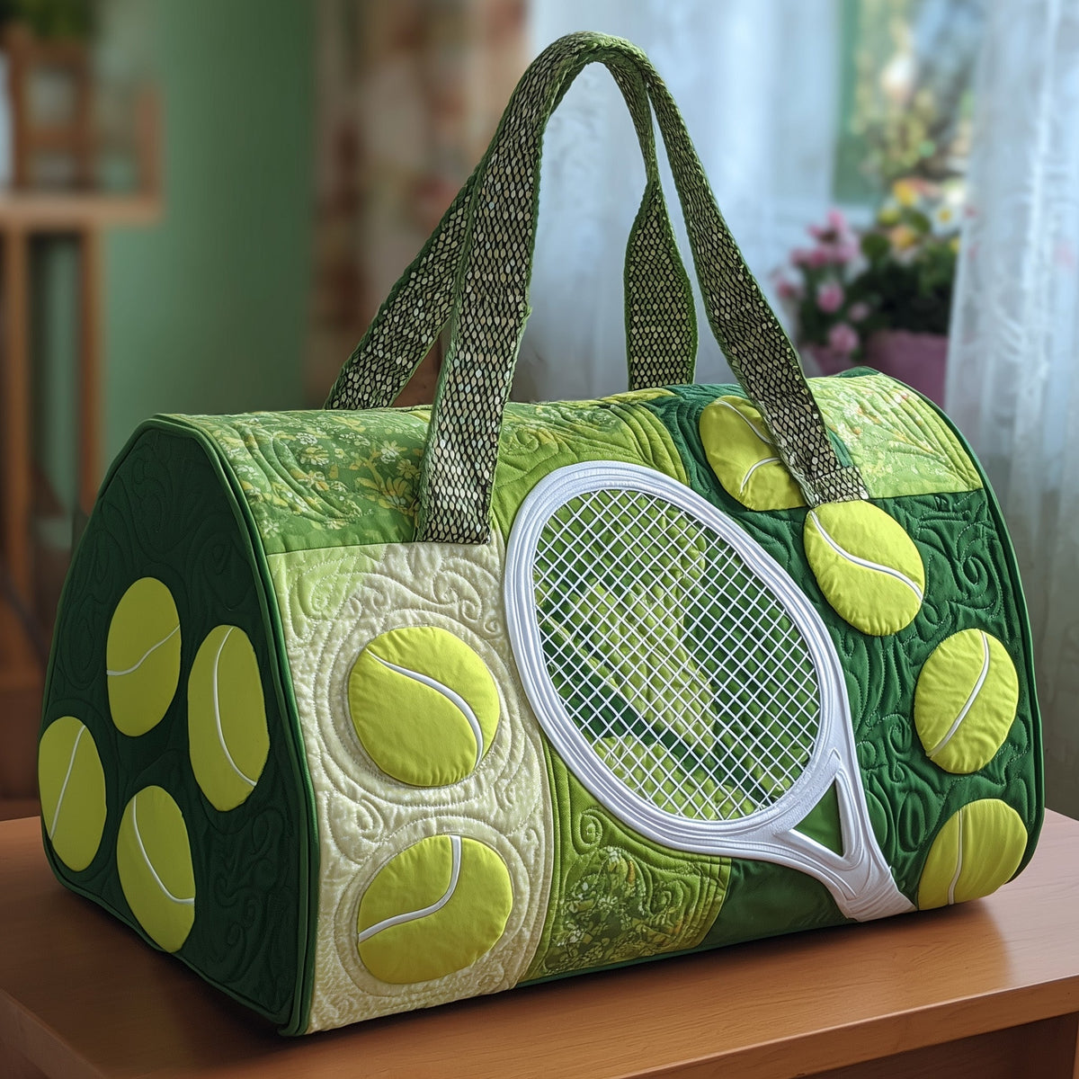Tennis Time | Sac de sport matelassé