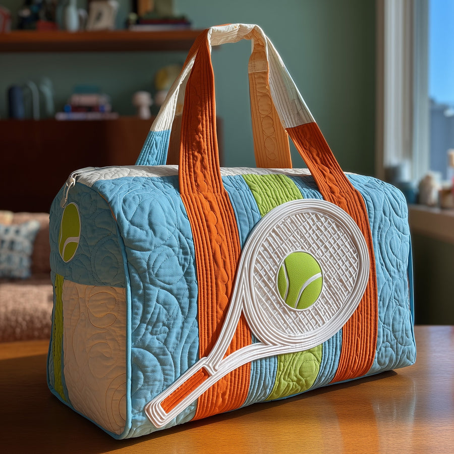 Tennis Time | Quilted Duffle Bag