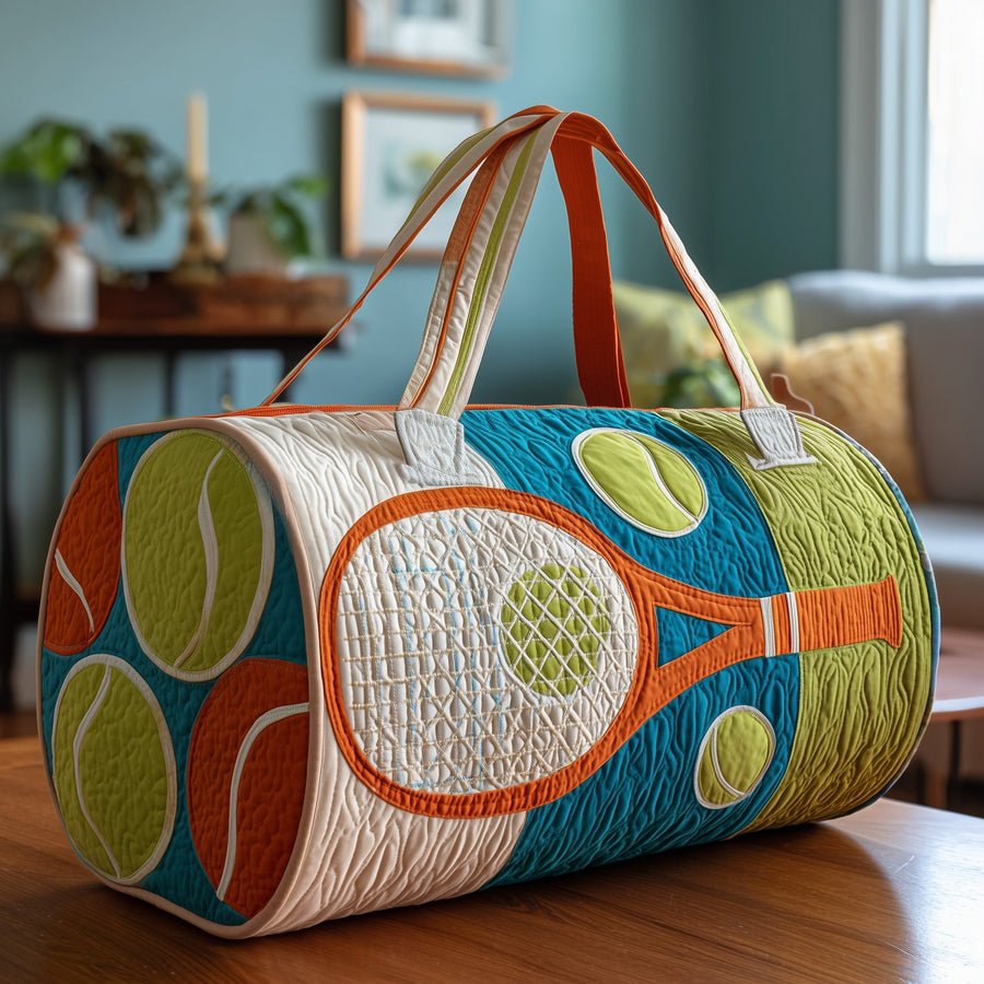Tennis Time | Quilted Duffle Bag
