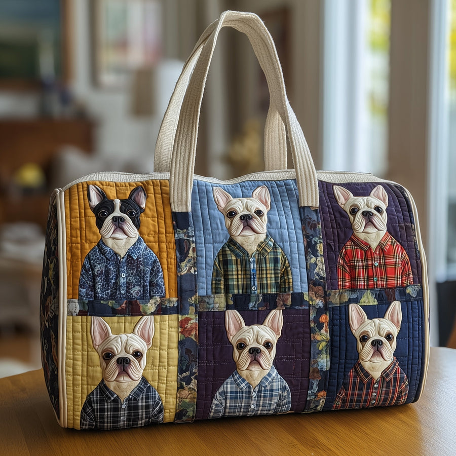 Bulldog | Quilted Duffle Bag