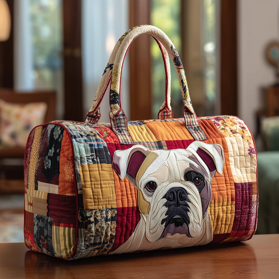 Bulldog | Quilted Duffle Bag