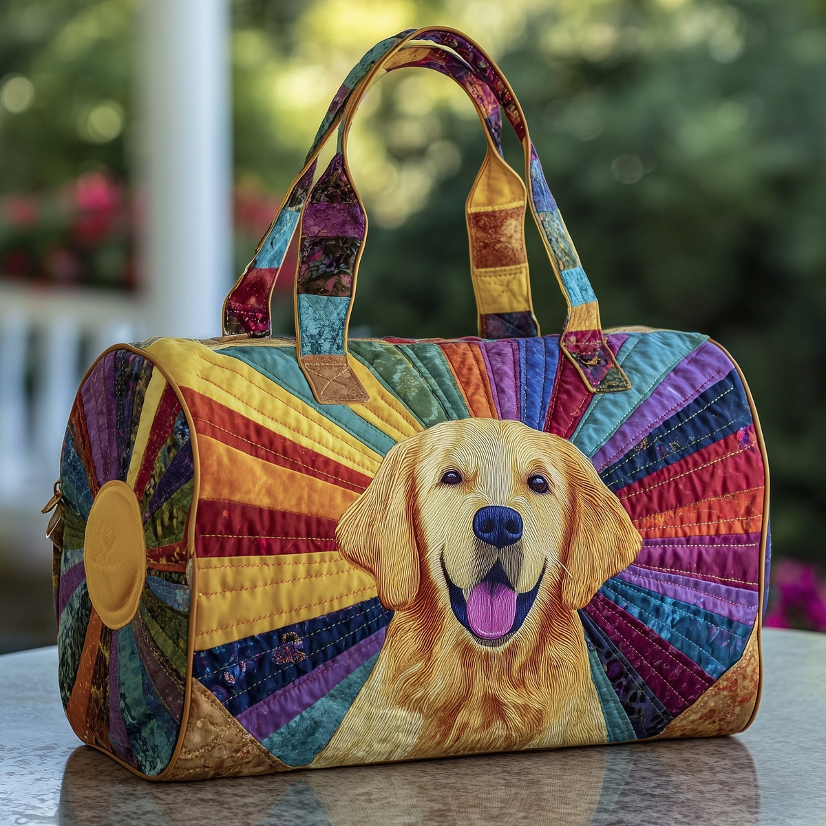 Golden Retriever | Sac de voyage matelassé