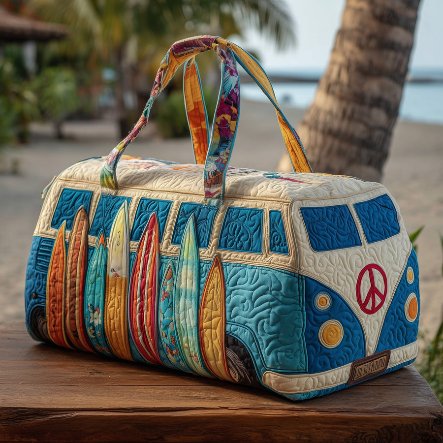 Beachside Van | Quilted Duffle Bag