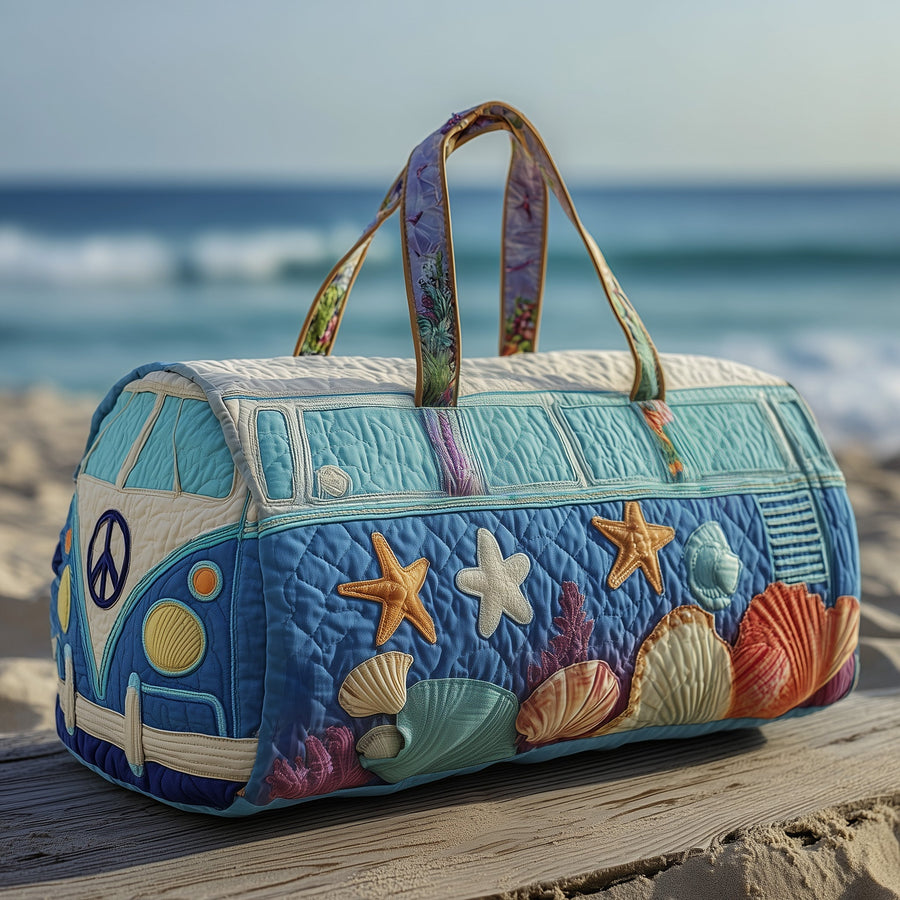 Beachside Van | Quilted Duffle Bag