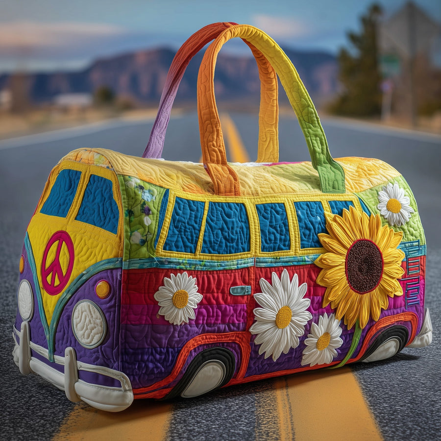 Hippie Journey | Quilted Duffle Bag