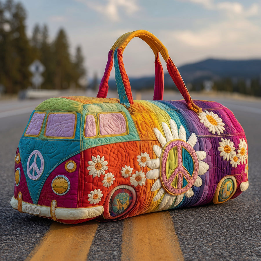 Hippie Journey | Quilted Duffle Bag