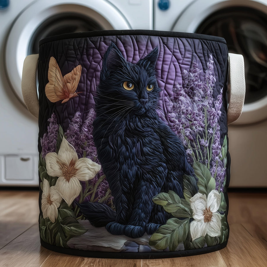 Petal Paws | Panier à linge matelassé