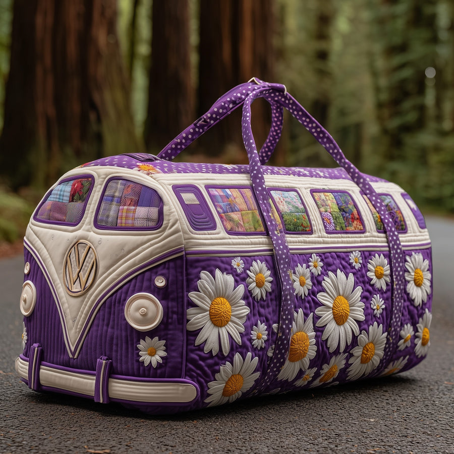 Blossom Path | Quilted Duffle Bag